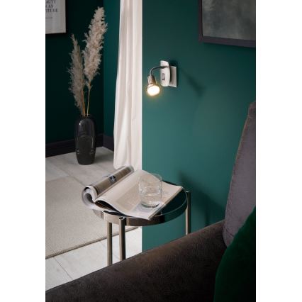 Eglo - LED svetiljka za utičnicu 1xGU10/2,8W/230V mat hrom