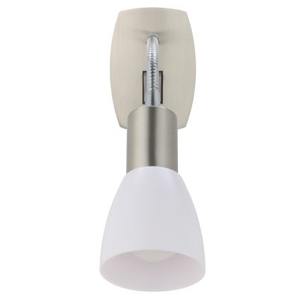 Eglo - Zidna lampica na utičnicu 1xE14/5W/230V matirani hrom
