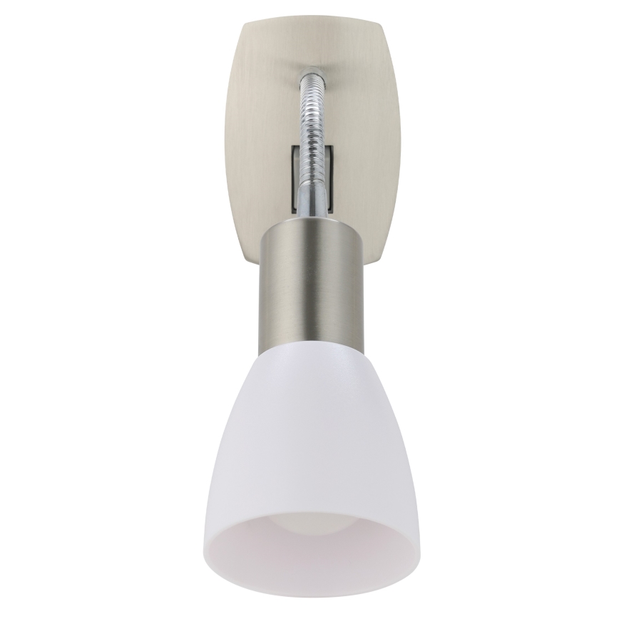 Eglo - Zidna lampica na utičnicu 1xE14/5W/230V matirani hrom
