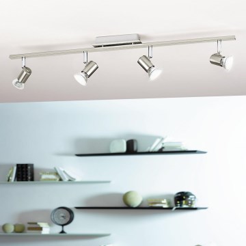 EGLO 90917 - Plafonsko svetlo ROTTELO 4xGU10/LED/3W