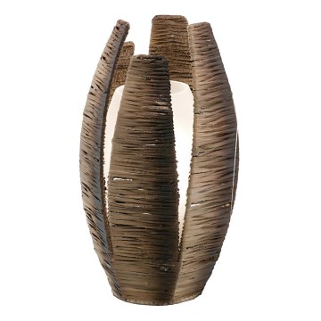 EGLO 91014 - Stona lampa MONGU 1xE27/60W braon