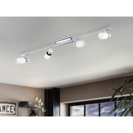 Eglo - LED spot svetiljka 4xGU10-LED/5W/230V