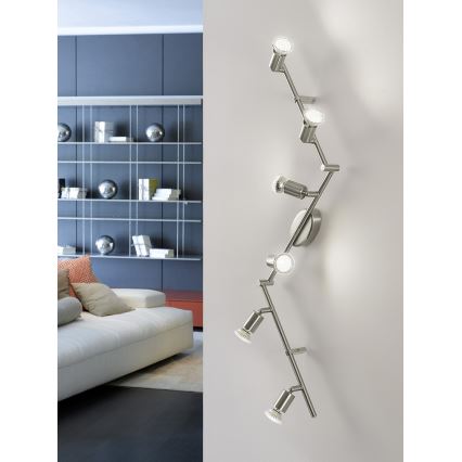 Eglo - LED spot svetiljka 6xGU10-LED/2,8W/230V