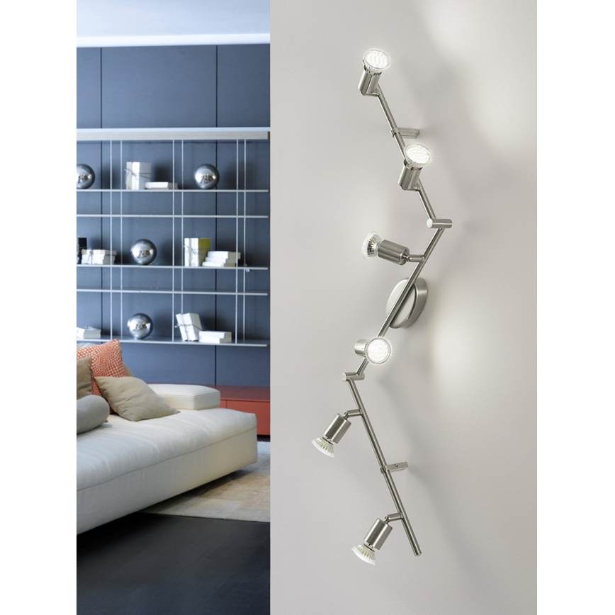 Eglo - LED spot svetiljka 6xGU10-LED/2,8W/230V