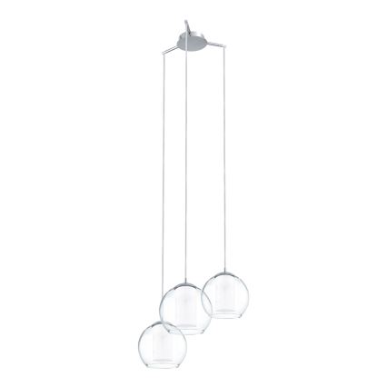 Eglo 92762 - Luster na sajli BOLSANO 3xE27/60W