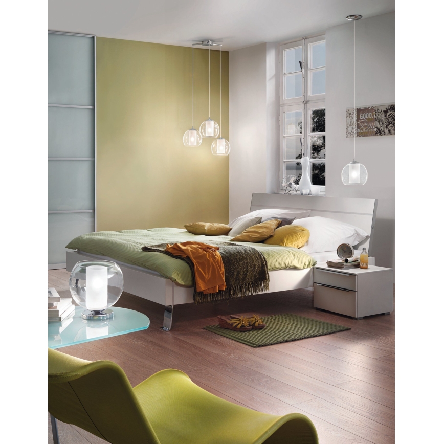 Eglo 92762 - Luster na sajli BOLSANO 3xE27/60W