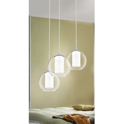 EGLO - Viseća lampa 3xE27/60W