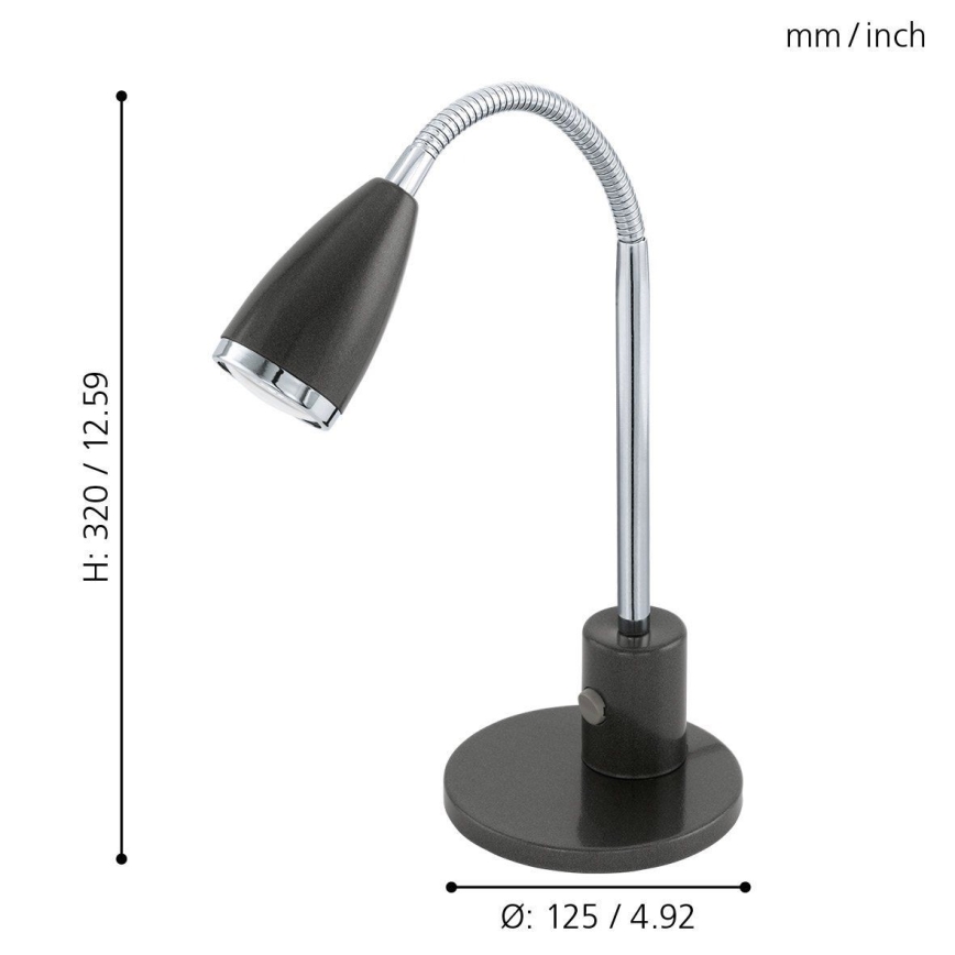 Eglo - LED stona lampa 1xGU10/3W/230V