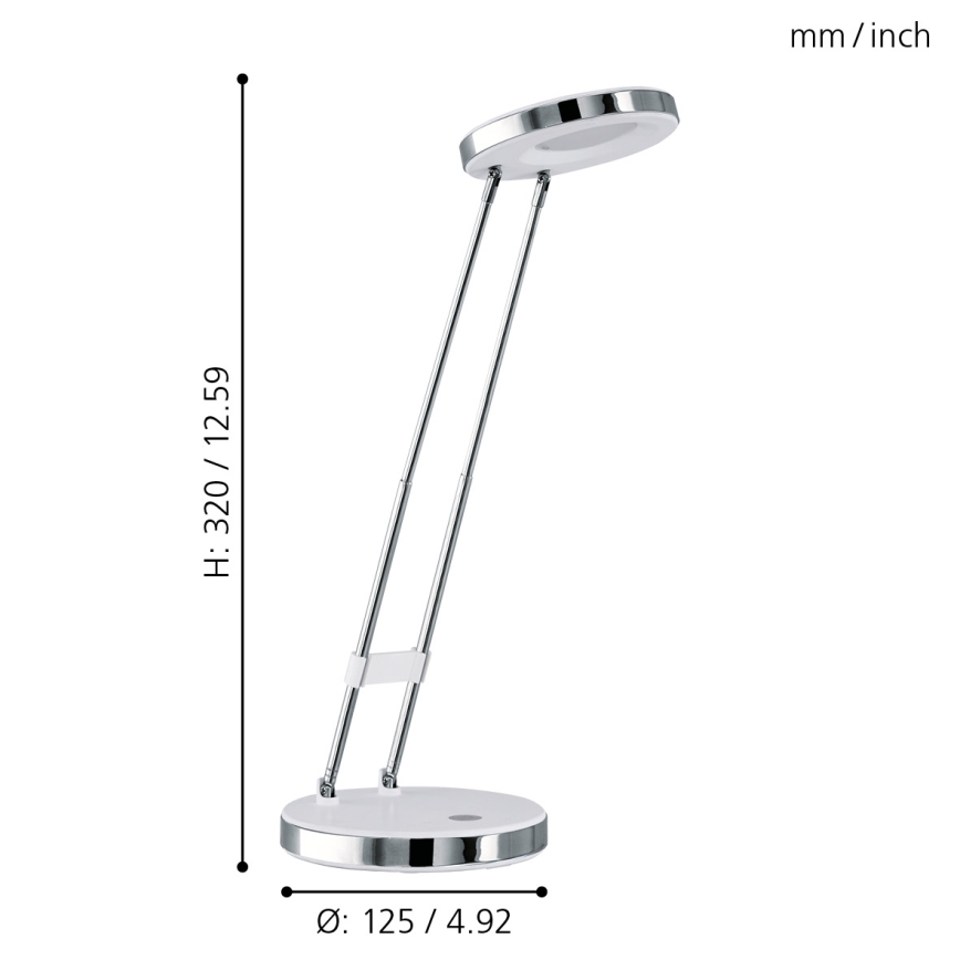Eglo 93077 - LED stona lampa GEXO LED/3W/230V