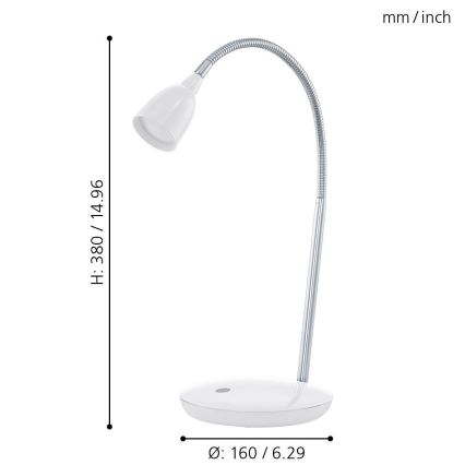 Eglo - LED stona lampa LED/3W/230V