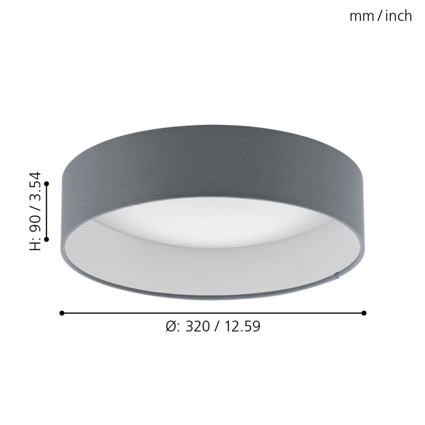 Eglo - LED plafonsko svetlo LED/12W/230V