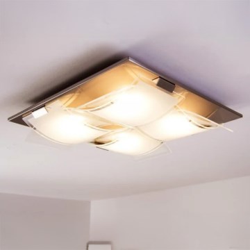 Eglo 93398 - Plafonsko svetlo GUADIANO 4xGX53/7W/230V