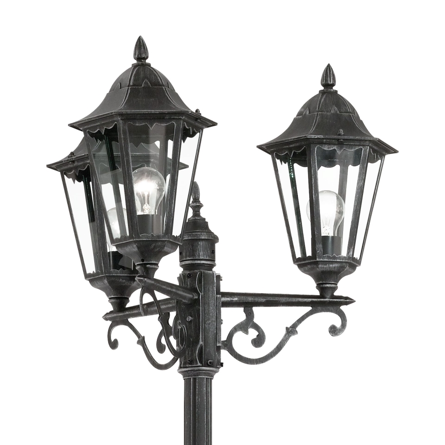 Eglo - Spoljašnja lampa 3xE27/60W/230V IP44
