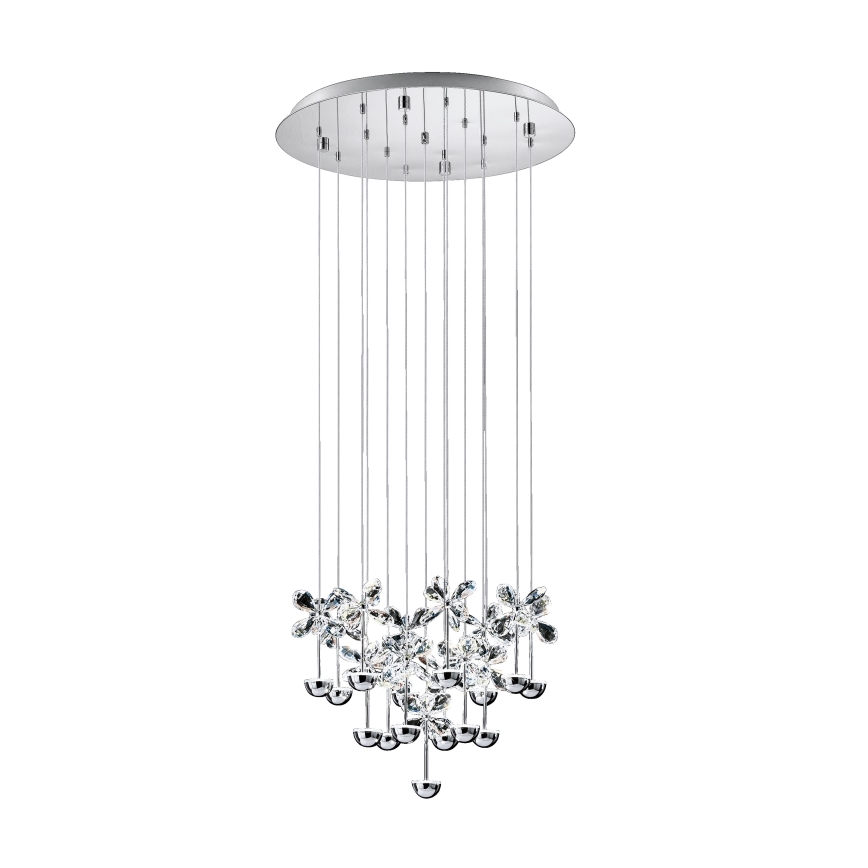 Eglo 93662 - LED luster na sajli PIANOPOLI 15xLED/2,5W/230V