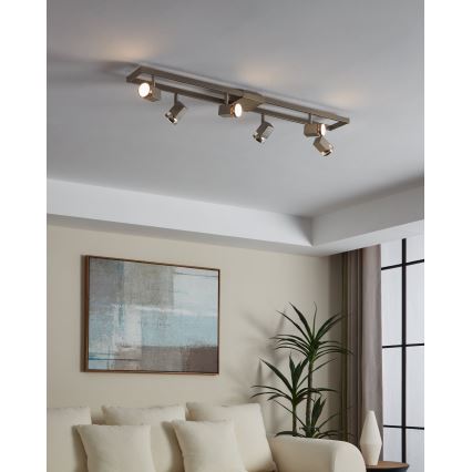 Eglo - LED reflektorska svetiljka 6xGU10/5W/230V