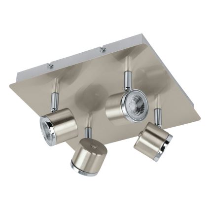 Eglo 93696 - LED spot svetiljka PIERINO 4xLED/5W/230V