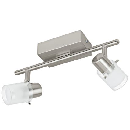 Eglo 93702 - LED spot svetiljka ORVIETO 1 2xLED/3,3W/230V