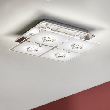 Eglo 93783 - LED stropna svetiljka RONCATO 4xGU10/3W/230V
