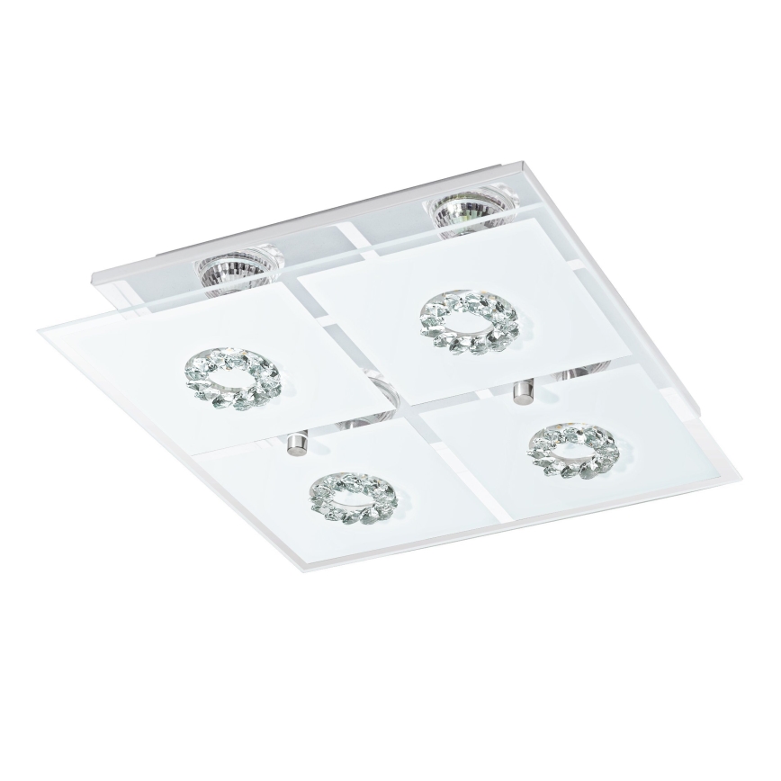 Eglo 93783 - LED stropna svetiljka RONCATO 4xGU10/3W/230V