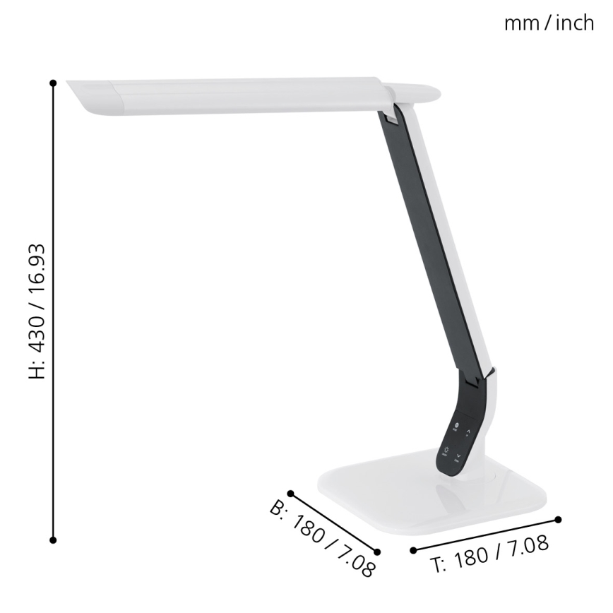 Eglo - prigušiva LED lampa, 6W/230V