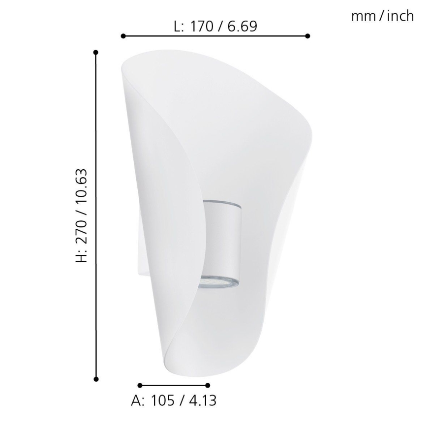 Eglo - LED Spoljna rasveta 2xLED/2,5W/230V IP44