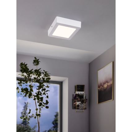 Eglo 94078 - LED plafonsko svetlo FUEVA 1 LED/16,44W/230V 22,5x22,5 cm