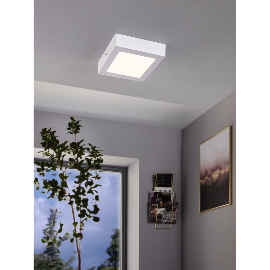 Eglo 94078 - LED plafonsko svetlo FUEVA 1 LED/16,44W/230V 22,5x22,5 cm