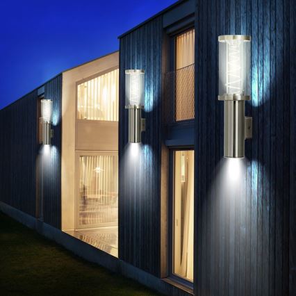 Eglo 94095 - LED spoljašnja zidna lampa TRONO 2xGU10/5W/230V IP44