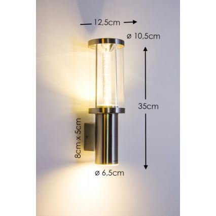 Eglo - LED spoljna rasveta 1xGU10/3W + LED/3,7W IP44