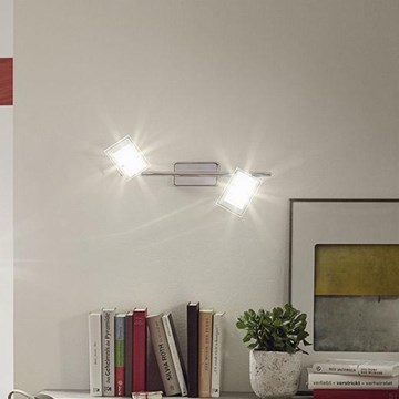 Eglo 94163 - LED spot svetiljka ERVAS 2xLED/3,3W/230V