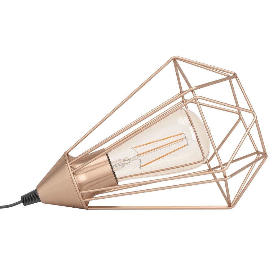 Eglo 94197 - Stona lampa sa utikačem TARBES 1xE27/60W/230V