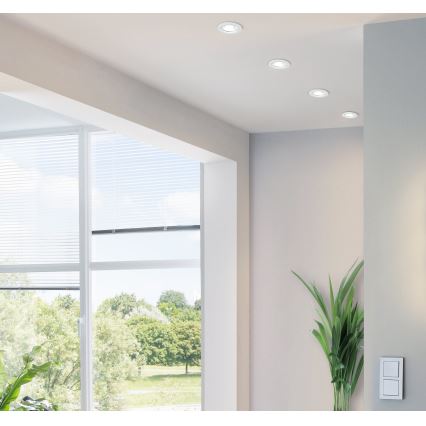 Eglo - LED ugradno svetlo 1xGU10-LED/5W/230V