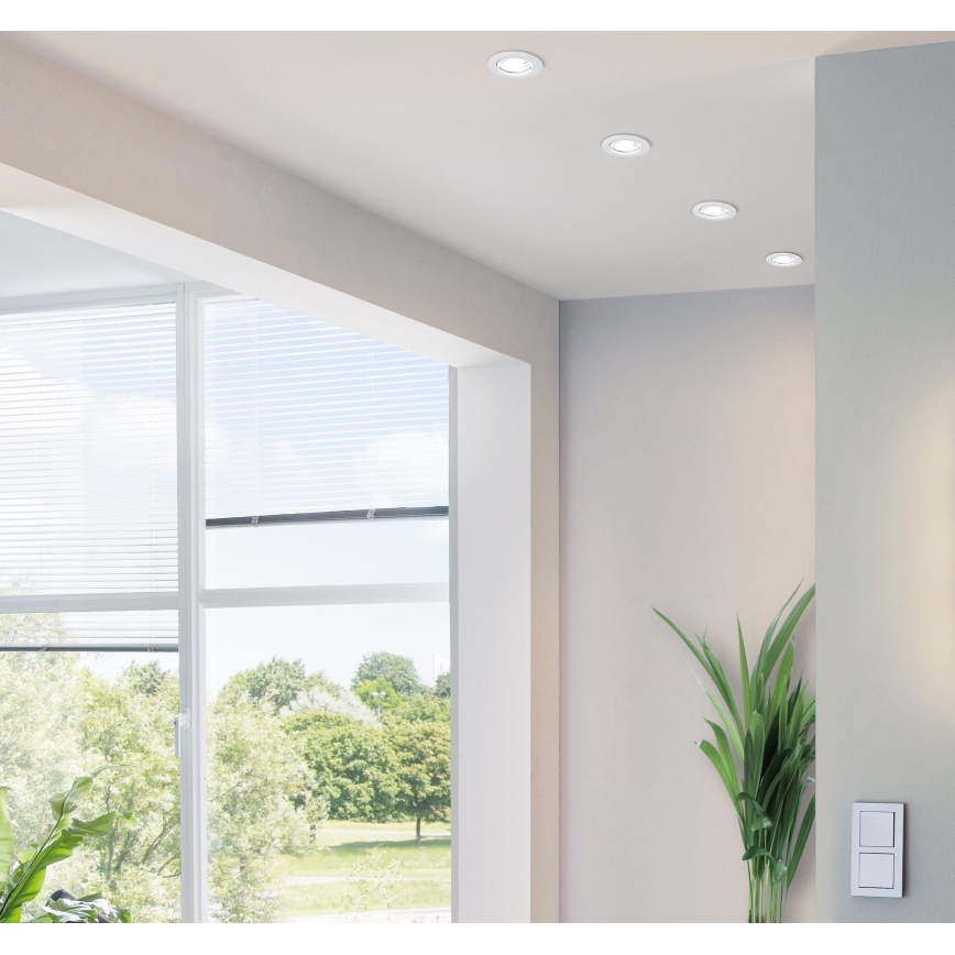 Eglo - LED ugradno svetlo 1xGU10-LED/5W/230V