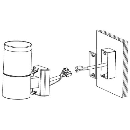 Eglo - LED spoljašnje osvetljenje LED/3,7W/230V IP44