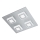 Eglo 94508 - LED plafonsko svetlo MASIANO 4xLED/3,3W/230V