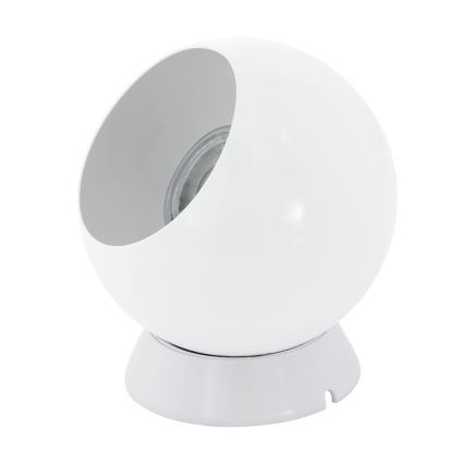 Eglo - LED stona/zidna lampa 1xGU10/2,8W/230V bela