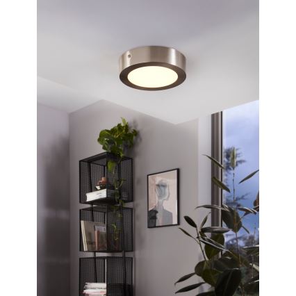 Eglo 94523 - LED plafonsko svetlo FUEVA 1 LED/10,9W/230V, prečnik 17 cm