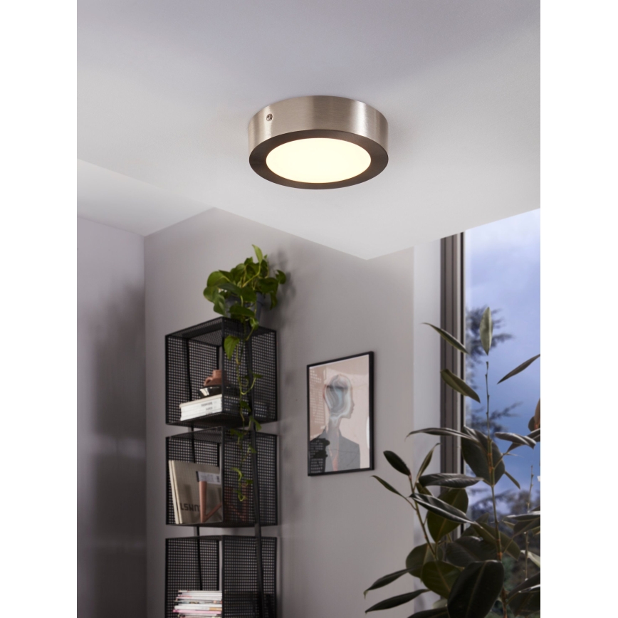 Eglo 94523 - LED plafonsko svetlo FUEVA 1 LED/10,9W/230V, prečnik 17 cm