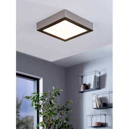 Eglo 94526 - LED stropna svetiljka FUEVA 1 LED/16,5W/230V 22,5x22,5 cm