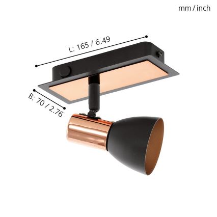 Eglo - LED spot svetiljka 1xGU10/3,3W/230V