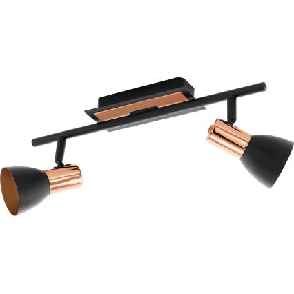 Eglo 94585 - LED spot svetiljka BARNHAM 2xGU10/3,3W/230V