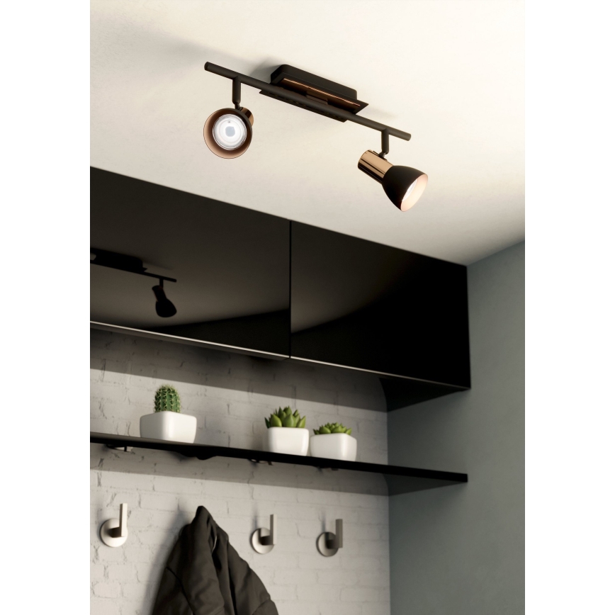 Eglo 94585 - LED spot svetiljka BARNHAM 2xGU10/3,3W/230V