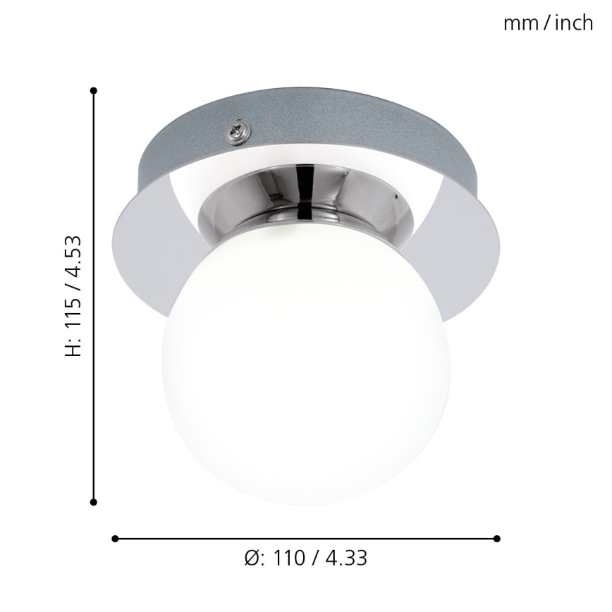 Eglo - LED svetlo za kupatilo LED/3,3W/230V IP44