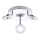 Eglo 94762 - LED kupatilsko svetlo GONARO 3xLED/3,8W/230V IP44