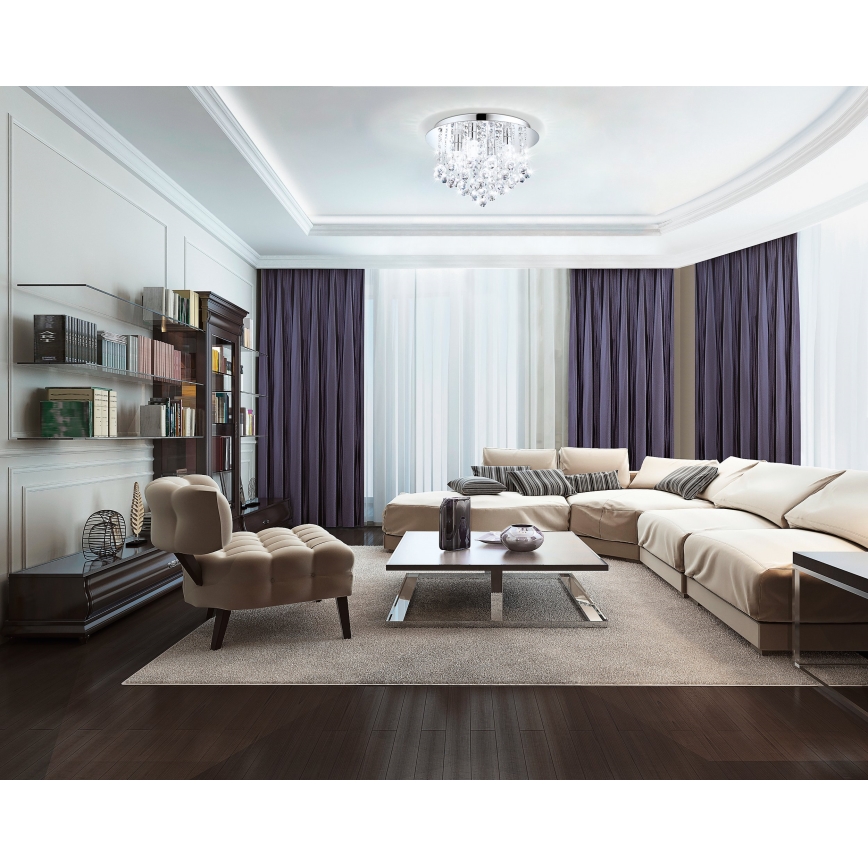 Eglo - LED kupatilsko plafonsko svetlo 4xG9/3W/230V IP44
