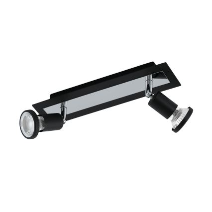 Eglo 94964 - LED spot svetiljka SARRIA 2xGU10-LED/5W/230V