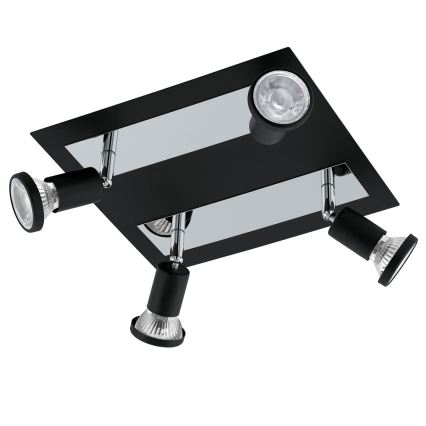 Eglo 94966 - LED spot svetiljka SARRIA 4xGU10-LED/5W/230V