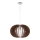 Eglo 95025 - Luster na sajli STELLATO 1xE27/60W/230V braon