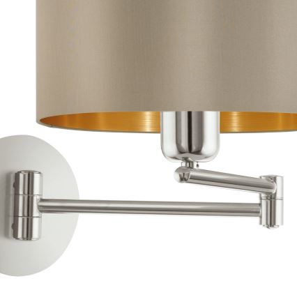 Eglo - Zidna lampa 1xE27/60W/230V