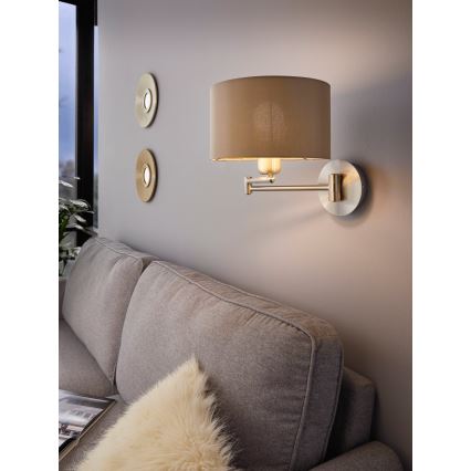 Eglo - Zidna lampa 1xE27/60W/230V
